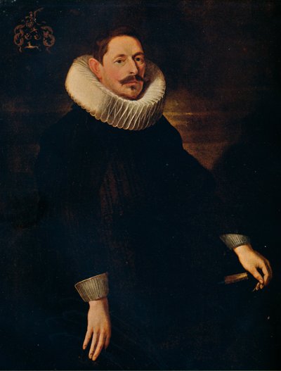 亚历山大·特里斯特（Alexander Triest）肖像，巴罗·达维海姆（Baro DAuweghem），c1630 作者 安东尼·范·戴克