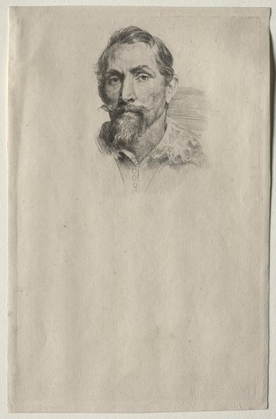 Frans Snyders的肖像。 作者 安东尼·范·戴克