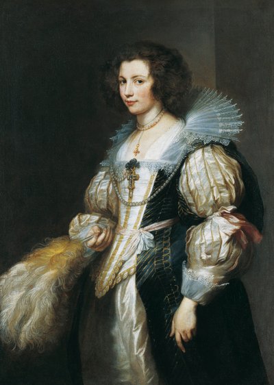 安托万-德-塔西斯教士之女玛丽亚-路易-德-塔西斯（1611-1638 年）肖像 作者 安东尼·范·戴克
