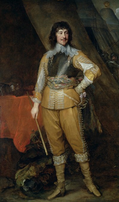 Mountjoy Blount的画像，纽波特伯爵（c.1597-1666）c.1637-8 作者 Anthony van Dyck