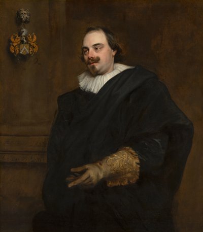 肖像史蒂文斯（1690-1668），1627年 作者 Anthony van Dyck