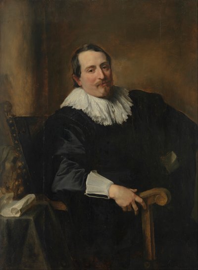Theodoor Rombouts 肖像 作者 安东尼·范·戴克