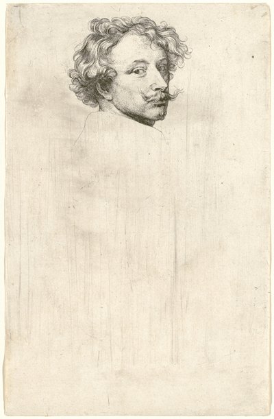 自画像，可能是1626-1641年。 作者 安东尼·范·戴克