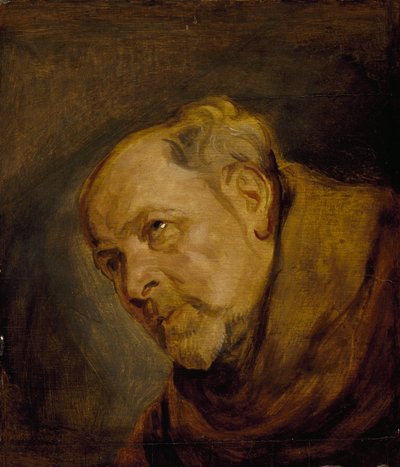和尚的头（Jan Malderus，安特卫普主教，Saint Bonaventura） 作者 安东尼·范·戴克