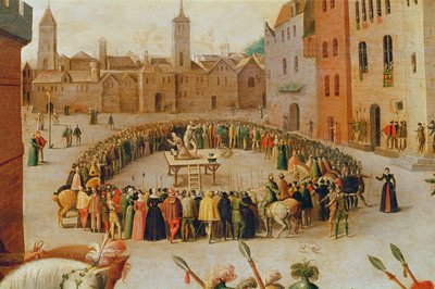 1535年托马斯莫尔爵士的执行 作者 Antoine Caron