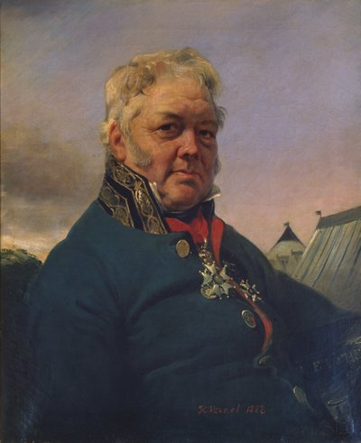 Rene Nicolas Dufriche-Desgenettes男爵（1762-1837） 1822（布面油画） 作者 安东尼·查尔斯·贺拉斯·韦尔内
