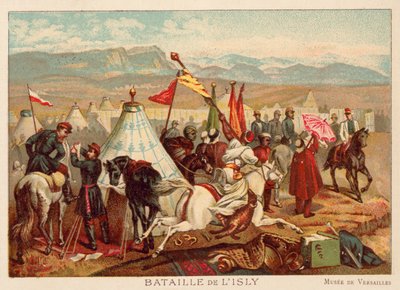 1844年摩洛哥伊斯利战役（chromolitho） 作者 安东尼·查尔斯·贺拉斯·韦尔内