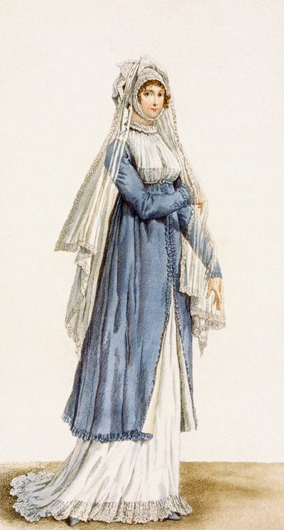 女士日礼服，由&39;不可思议和美妙&39;平面，由Georges Jacques Gatine（1773-1831），酒吧雕刻。巴黎，1803年 作者 安东尼·查尔斯·贺拉斯·韦尔内