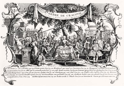 克拉科夫树，1742年 作者 Antoine Humblot