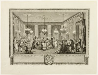 Bal Paré（珠宝舞会） 作者 安东尼·让·杜克洛斯（Antoine Jean Duclos）