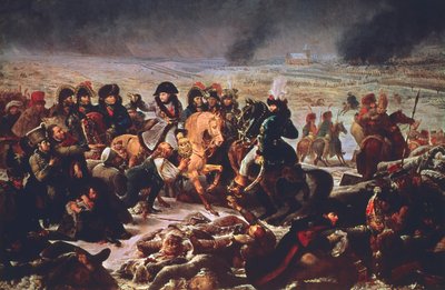 拿破仑在埃劳战役的战场上》，1807年2月9日 1808年 作者 安东尼·让·格罗斯