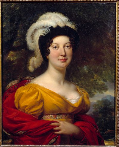 蒙特贝罗公爵夫人兰斯的肖像 安托万-让-格罗斯（1771-1835）的绘画 1815年左右 奥尔良，艺术博物馆 作者 安东尼·让·格罗斯