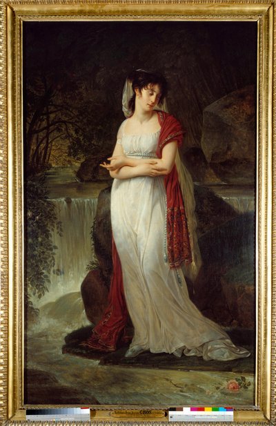 Christine Boyer (1776-1800) First Woman 的遗像 Lucien Bonaparte 的画作 Antoine Jean Gros (1771-1835) 19 世纪太阳。 2,14x1,34 m。 作者 安东尼·让·格罗斯