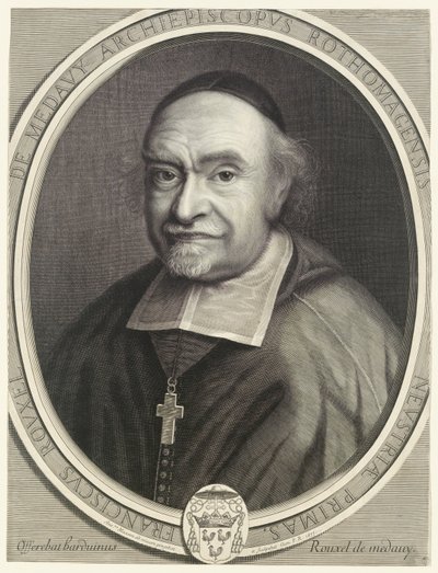 Francois Rouxel de Medavy，鲁昂大主教 作者 安托万·马森（Antoine Masson）