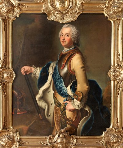 瑞典王储阿道夫-腓特烈肖像 作者 Antoine Pesne