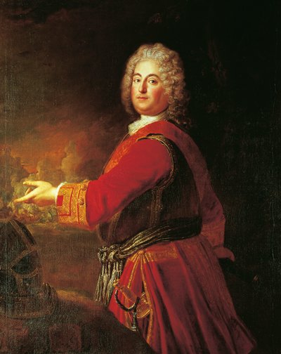 勃兰登堡-施韦特的克里斯蒂安·路德维希肖像 作者 Antoine Pesne