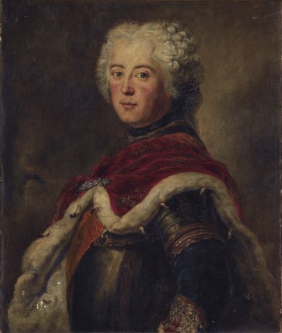 普鲁士腓特烈二世的肖像17121786 作者 Antoine Pesne