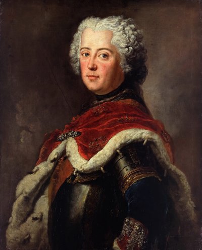 普鲁士弗雷德里克二世的肖像17121786作为王储，1739年 作者 Antoine Pesne