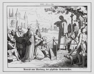 马尔堡的康拉德镇压异端邪说 作者 