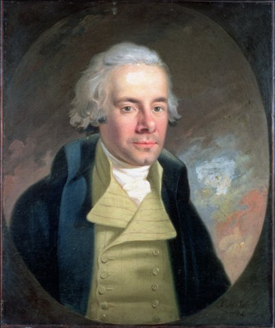 威廉·威尔伯福斯的肖像（1759-1833） 作者 安东·希克尔