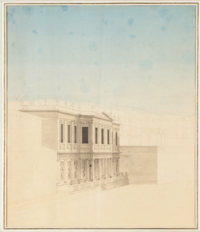 Defterdar Bournou的SultaneHadigé展馆景观 作者 安东·伊格纳兹·梅林