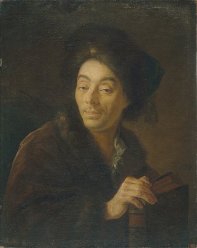 演员雅科夫·达尼洛维奇·舒姆斯基的肖像1732-1812年，1760年 作者 安东·帕夫洛维奇·洛森科（Anton Pavlovich Losenko）