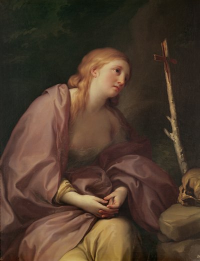 忏悔者抹大拉，1765年 作者 安东·拉斐尔·蒙斯（Anton Raphael Mengs）