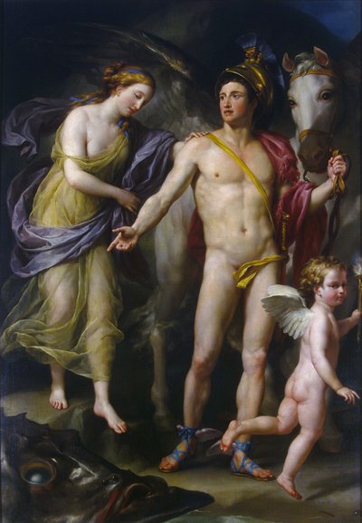 英仙座和仙女座 作者 安东·拉斐尔·蒙斯（Anton Raphael Mengs）