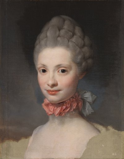 帕尔马的玛丽亚·路易莎（Maria Luisa）身为阿斯图里亚斯公主的肖像，1765年 作者 安东·拉斐尔·蒙斯（Anton Raphael Mengs）