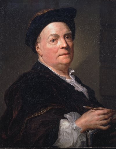 路易杜西尔维斯特的肖像 作者 安东·拉斐尔·蒙斯（Anton Raphael Mengs）