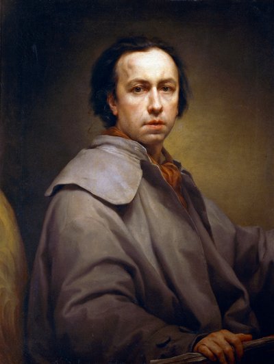 自画像》，安东-拉斐尔-门格斯，约1776年，布面油画 作者 安东·拉斐尔·蒙斯（Anton Raphael Mengs）