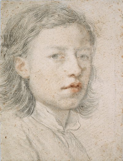 青春自画像 作者 安东·拉斐尔·蒙斯（Anton Raphael Mengs）