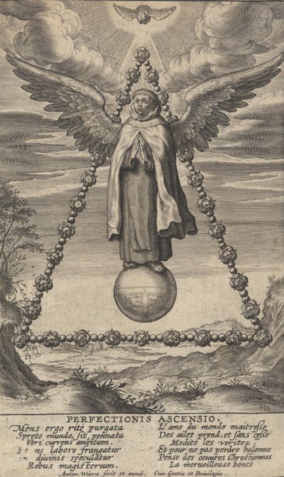 Perfectionis Ascensio，摘自《十字架上的圣约翰》，1622-24。 作者 安东·维埃克斯