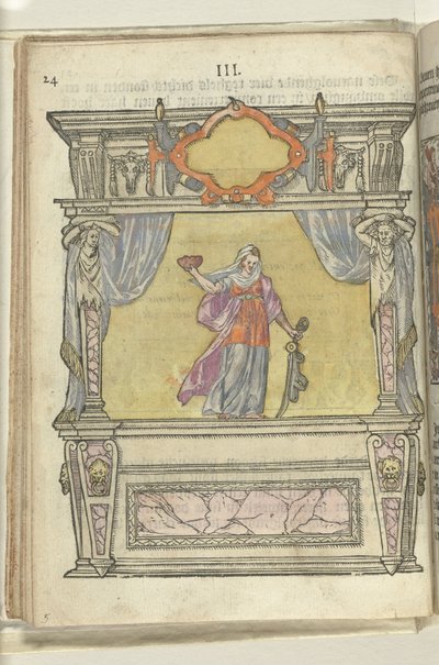 将理性人格化的舞台，1578 年 作者 安东尼·范·莱斯特