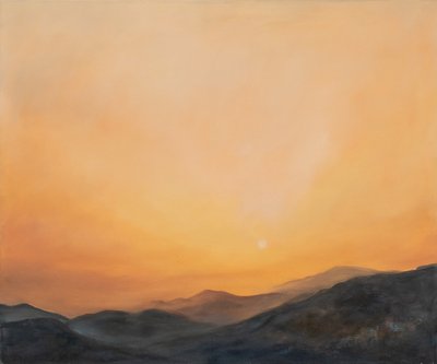 非洲沙，安达卢西亚，2002 年（布面油画） 作者 安东尼娅·迈亚特