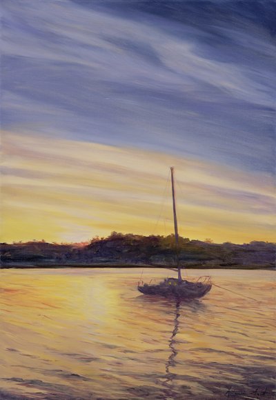 船在休息，2002年 作者 安东尼娅·迈亚特