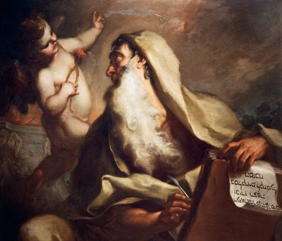 以赛亚先知，安东尼奥·巴莱斯特拉 (1666-1740) 作者 Antonio Balestra