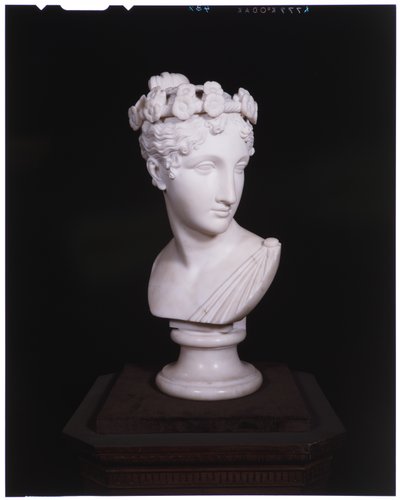 1820年（大理石）舞者头 作者 Antonio Canova