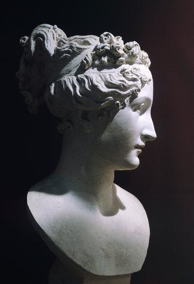 Paolina Borghese as Venus Victrix，作者 Antonio Canova（1757-1822），白色大理石 作者 安东尼奥·卡诺瓦