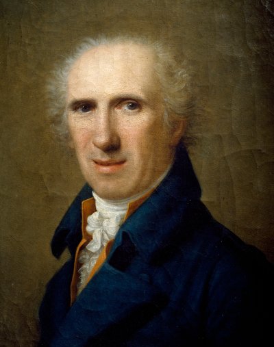 加斯帕雷-兰迪（1756-1830）的雕塑家安东尼奥-卡诺瓦肖像，布面油画，61x50厘米 作者 安东尼奥·卡诺瓦