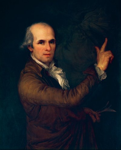 安东尼奥·卡诺瓦的自画像（1757-1822） 作者 安东尼奥·卡诺瓦