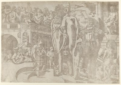 皇家大象，1542-45。 作者 安东尼奥·范图齐