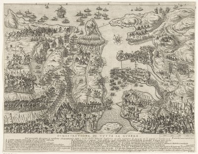 马耳他战役全景
围攻马耳他（标题见实物）
马耳他之围（系列标题） 作者 尼科洛·阿莱格里