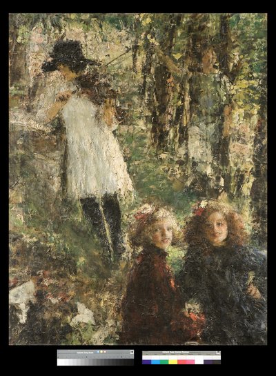 思考，1918-20 作者 安东尼奥·曼奇尼