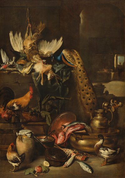 储藏室，大概在165-1660年间。 作者 Antonio Maria Vassallo
