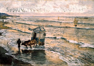 Mar Cantabrico (Cantabrian Sea) 绘画 by Antoni Munoz i Degrain (1841-1924) 作者 安东尼奥·穆尼奥斯·德格莱恩