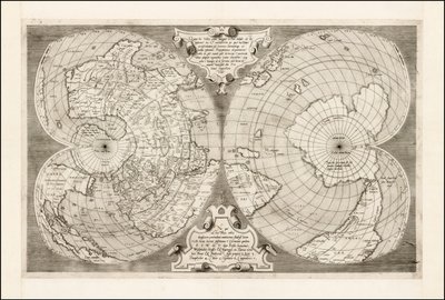 安东尼奥-萨拉曼卡 1550 年世界地图 作者 安东尼奥·萨拉曼卡