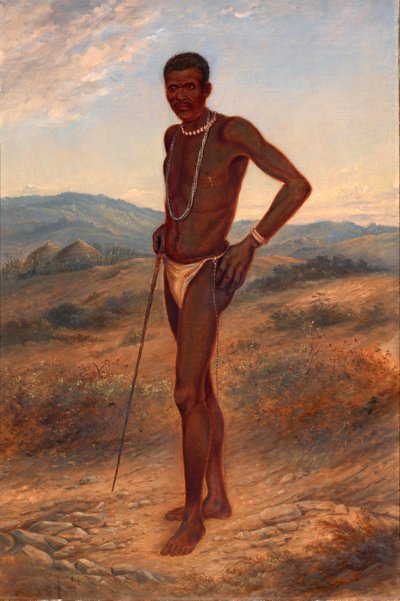 卡菲尔人，约1893年。 作者 安东尼奥·泽诺·辛德勒