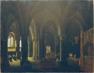 哥特式拱顶地下室 作者 Antonio de Pian