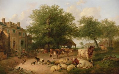 农场现场 作者 Antonius Josephus Madlener